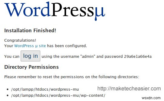 Cách cài đặt WordPress MU trong Windows Localhost (Với XAMPP)