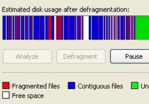 Chống phân mảnh tệp hệ thống bằng cách sử dụng PageDefrag