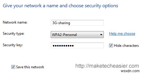 Cách chia sẻ kết nối không dây 3G trong Windows 7