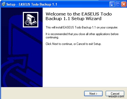 Dễ dàng sao lưu Windows của bạn với Easeus Todo Backup