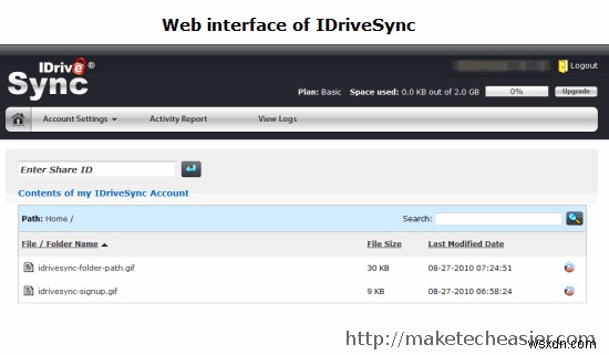 IDriveSync:Một giải pháp thay thế rẻ hơn cho Dropbox