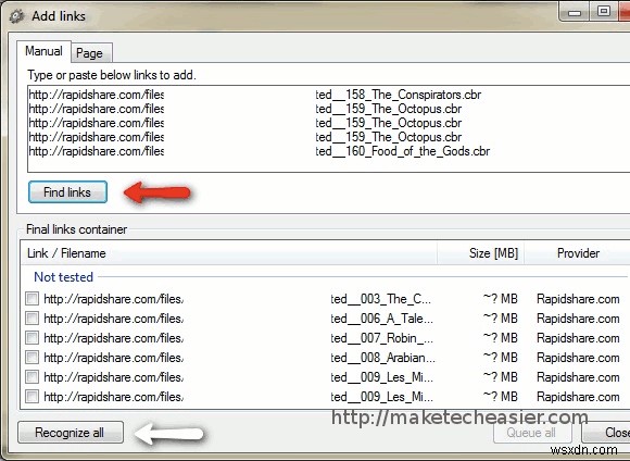 MDownloader:Tải xuống tệp dễ dàng hơn từ dịch vụ chia sẻ tệp