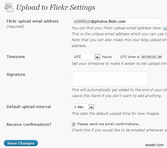 Cách lên lịch tải ảnh lên tài khoản Flickr của bạn