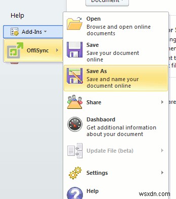Cách đồng bộ hóa tài liệu MS Office của bạn với ứng dụng Office trực tuyến (Google Docs, Zoho, Office Live)