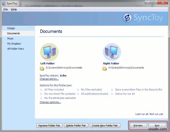 SyncToy:Một công cụ sao lưu / đồng bộ hóa Windows hữu ích khác