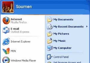 Đoạn trích:Xóa tên người dùng khỏi trình đơn bắt đầu của Windows XP