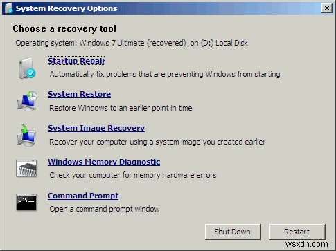 Cách tạo đĩa sửa chữa hệ thống trong Windows 7