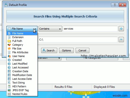 Tặng miễn phí 24 giờ:VXSearch - Tìm kiếm từng tệp trong PC chạy Windows của bạn