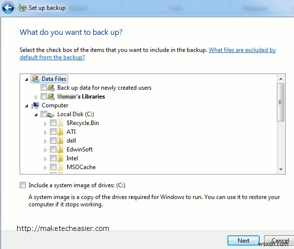3 cách sao lưu hồ sơ người dùng trong Windows 7