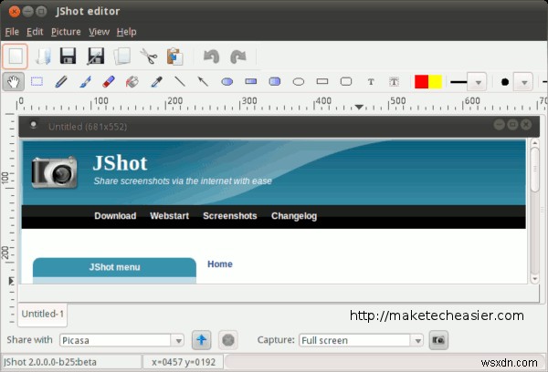 Sử dụng JShot cho tất cả nhu cầu chụp màn hình của bạn