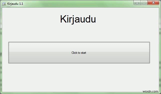 Sử dụng Kirjaudu để thay đổi màn hình đăng nhập của Windows 7