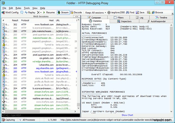 Cách giám sát và xem lưu lượng mạng / Internet từ bất kỳ ứng dụng nào [Windows]