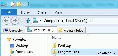 Có thể duyệt theo tab trong Windows Explorer. Đây là cách bạn có thể nhận được nó