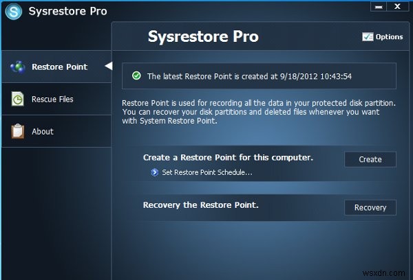 Đánh giá SysRestore Pro + Tặng phẩm (Cuộc thi đã kết thúc)