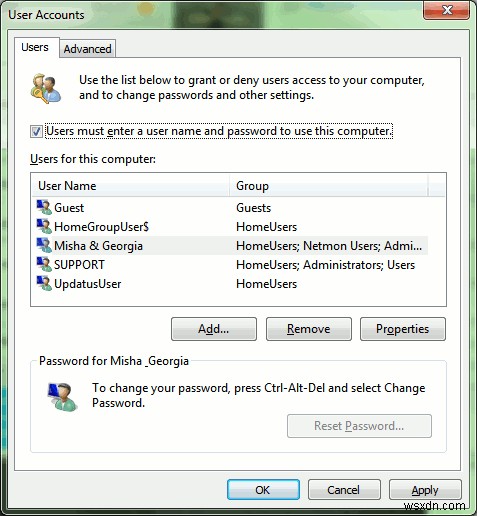 Cách bỏ qua màn hình chào mừng của Windows 7 và đăng nhập tự động khi khởi động
