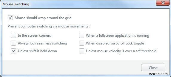 Điều khiển nhiều PC với một bộ bàn phím và chuột duy nhất