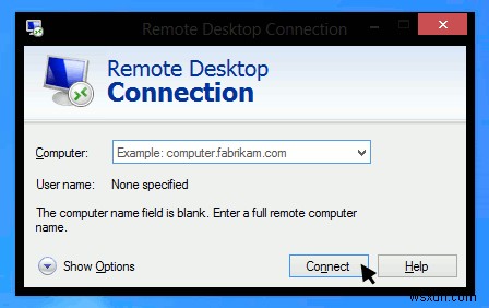 Thiết lập Remote Desktop trong Windows 8
