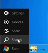 Nút Start trong Windows 8 để quay lại, nhưng không có menu Start