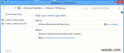 Cách thiết lập Windows Backup trong Windows 8 để lưu tệp và thư mục của bạn