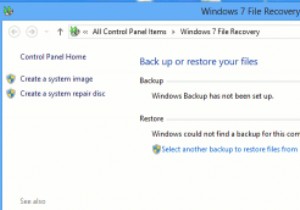 Cách thiết lập Windows Backup trong Windows 8 để lưu tệp và thư mục của bạn