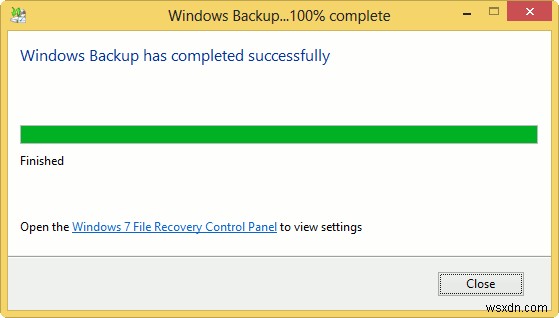 Cách thiết lập Windows Backup trong Windows 8 để lưu tệp và thư mục của bạn