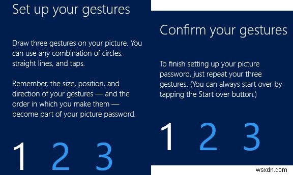 Cách sử dụng mật khẩu hình ảnh trong Windows 8