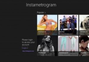 Sử dụng Instametrogram để xem, nhận xét và nhận ảnh Instagram được gắn thẻ địa lý trong Windows 8
