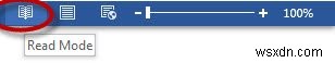 Mọi thứ bạn cần biết về Chế độ đọc Word 2013