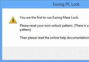 Cách sử dụng bảo mật khóa hình mẫu của Android trong Windows 8