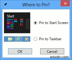 Cách ghim vào màn hình bắt đầu của Windows 8