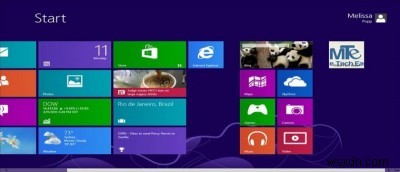 Cách tạo ô trực tiếp tùy chỉnh trong Windows 8