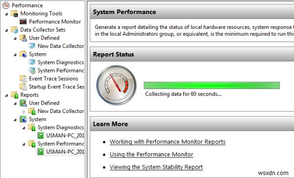 Cách sử dụng Windows 8 Performance Monitor để phân tích hiệu suất hệ thống của bạn