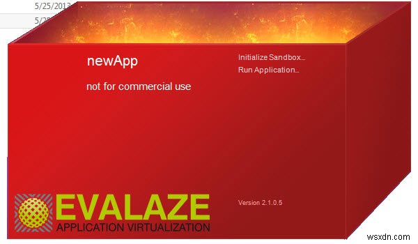 Sử dụng Evalaze để ảo hóa các ứng dụng Windows
