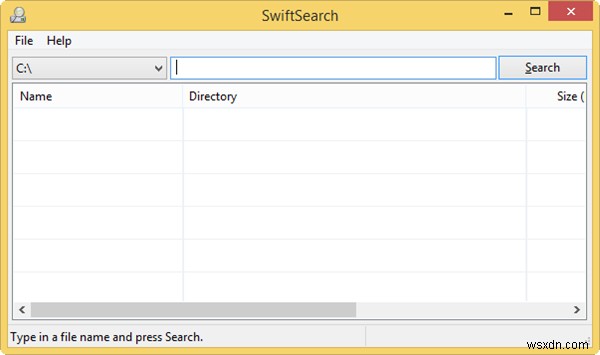Tìm kiếm trong Windows dễ dàng hơn và nhanh hơn với SwiftSearch