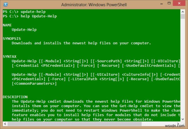 Cách sử dụng hệ thống trợ giúp PowerShell một cách hiệu quả