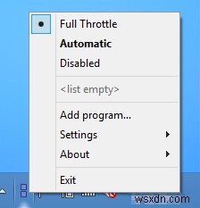 Tối đa hóa hiệu suất của ứng dụng trong Windows với FullThrottle