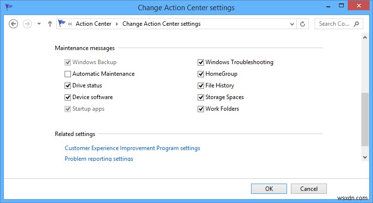 Bắt đầu và dừng bảo trì tự động theo cách thủ công trong Windows 8