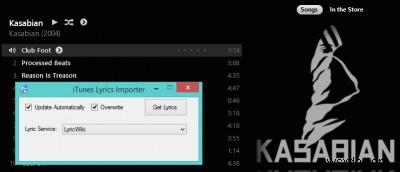 Cách tải lời bài hát trong iTunes tự động [Windows]