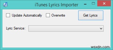 Cách tải lời bài hát trong iTunes tự động [Windows]