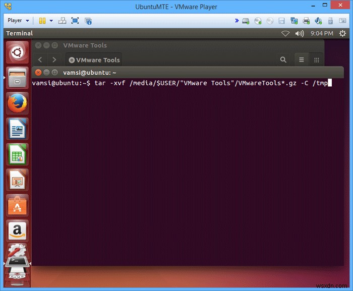 Cách cài đặt VMware Tools trong Ubuntu Guest