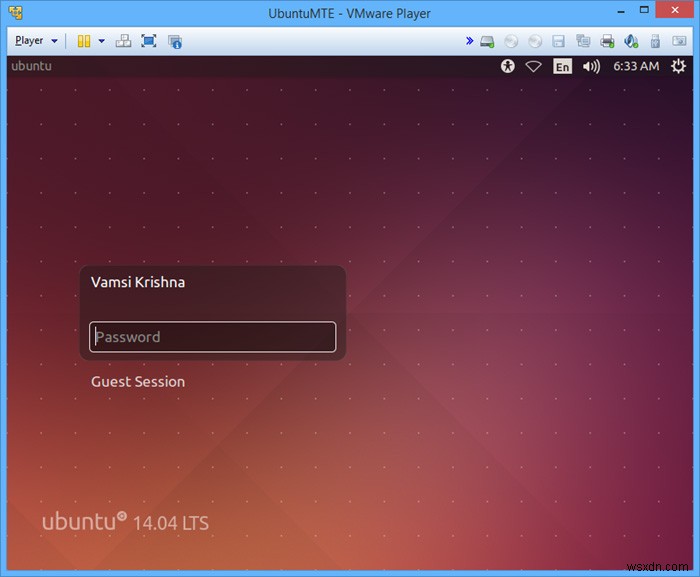 Cách cài đặt Ubuntu trong VMware Player [Windows]