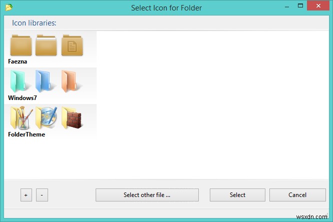 Sử dụng Folderico để dễ dàng thay đổi biểu tượng thư mục trong Windows
