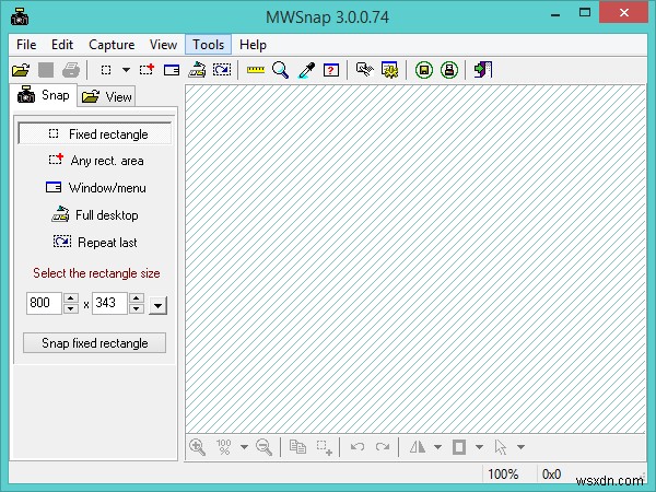 MWSnap - Công cụ và trình chỉnh sửa chụp ảnh màn hình miễn phí dành cho Windows
