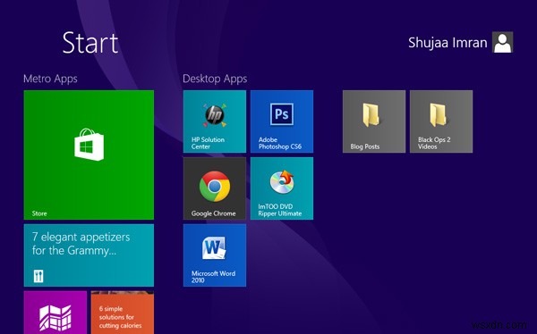 5 Mẹo để tùy chỉnh màn hình bắt đầu Windows 8.1 của bạn