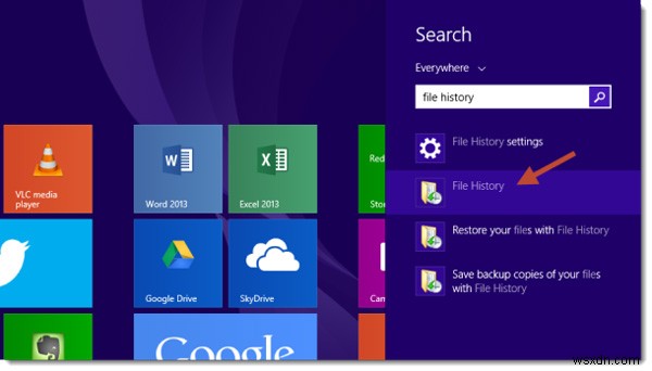 Cách xác định vị trí công cụ hình ảnh hệ thống trong Windows 8.1