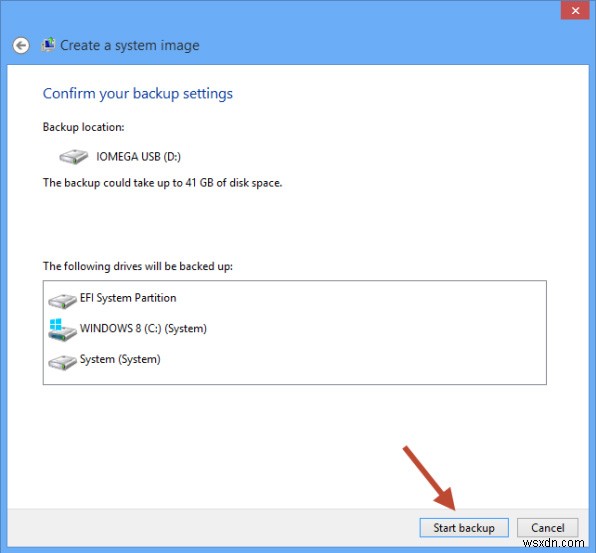 Cách tạo hình ảnh hệ thống trong Windows 8 / 8.1