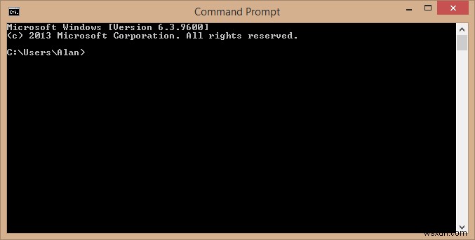 Đặt lại màn hình khởi động Windows 8.1 từ Command Prompt