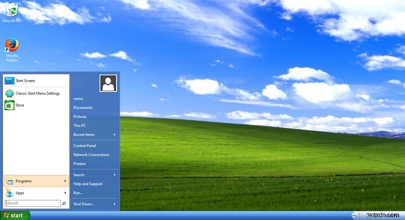 Cách làm cho Windows 8 trông giống Windows XP