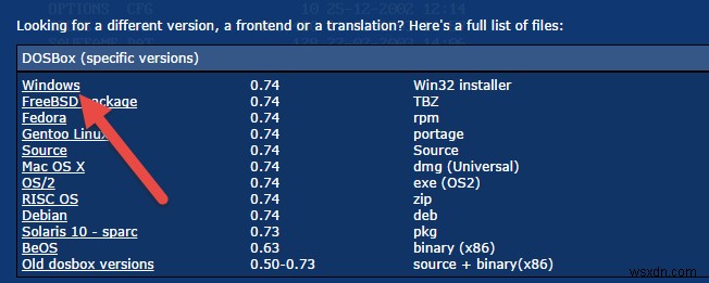 Cách cài đặt và chơi các trò chơi DOS cũ trong Windows