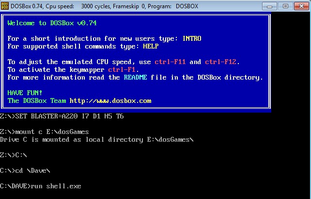 Cách cài đặt và chơi các trò chơi DOS cũ trong Windows